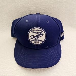 Vintage Los Angeles Dodgers New Era Blue Snapback Hat 9Fifty World Series Champs